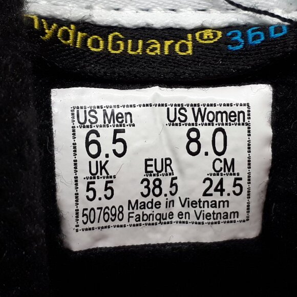 Vans Sk8-Hi MTE 2 Waterproof Hiking Boot Shoe Sneaker Womens 8 US Black Glitter - Picture 9 of 12